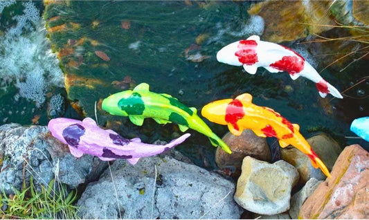 Koi Fish – Classic White - Image 2 of 4 | Garden Decor