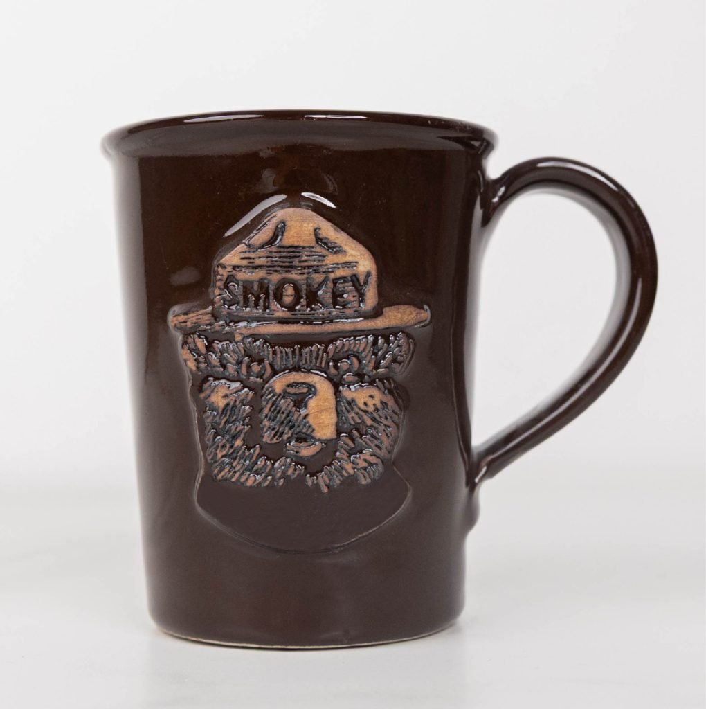 Smokey Bear Mug — Brown