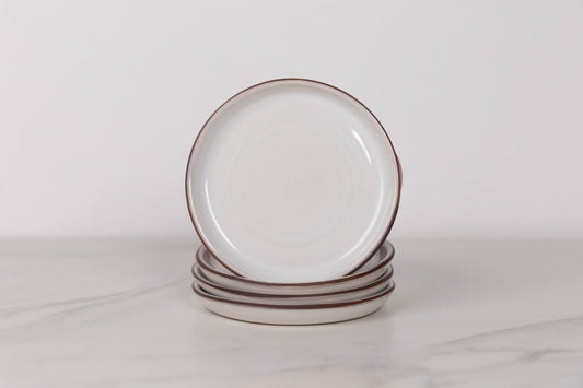 Salad Plate — New England White