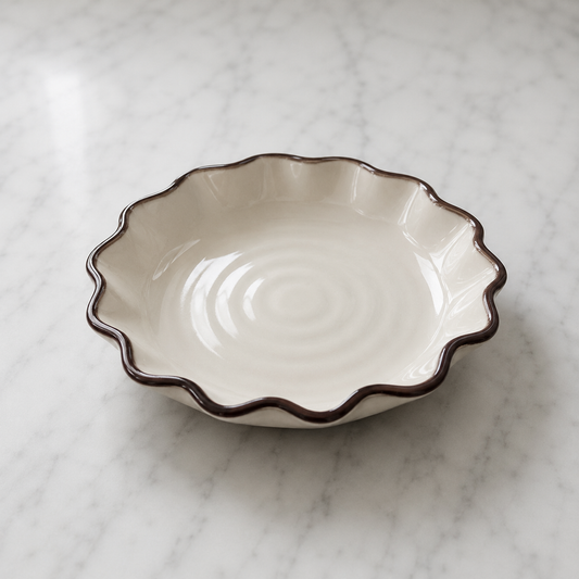 Quiche Dish — New England White 1
