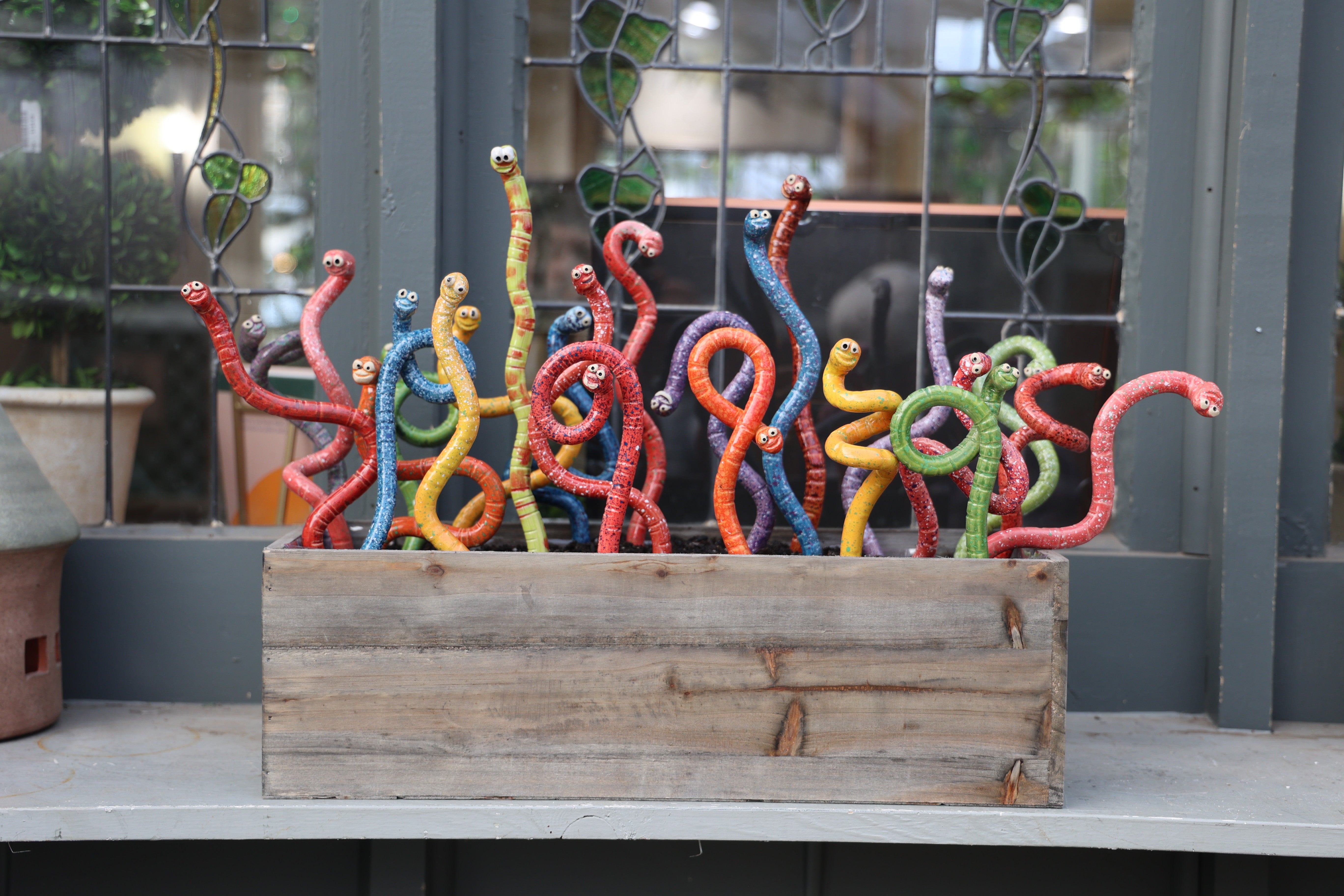 Wormyz — Handmade Ceramic Garden Worms | JJ Potts Studio