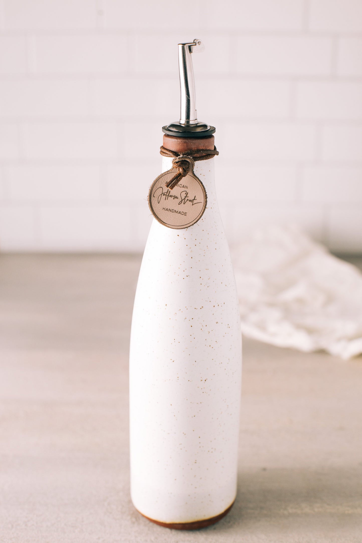 Olive Oil Cruet — Heartland Speckle