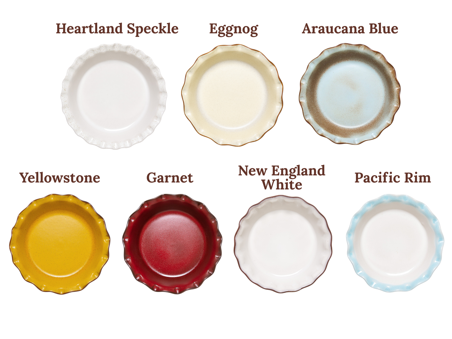 Deep Fluted Pie Dish
