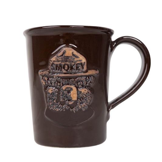 Smokey Bear Mug, Brown