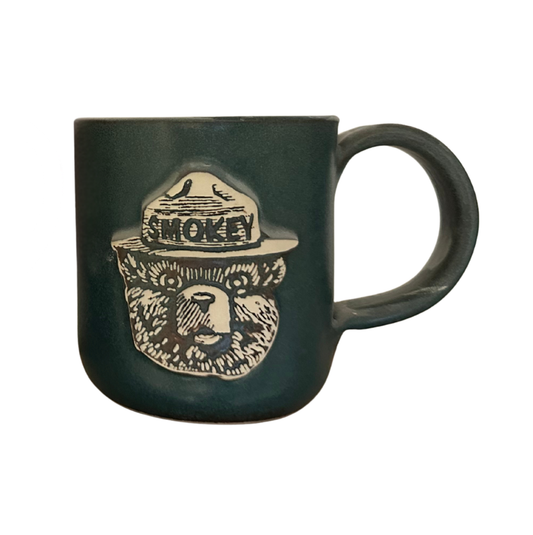Smokey Bear Mug, Green