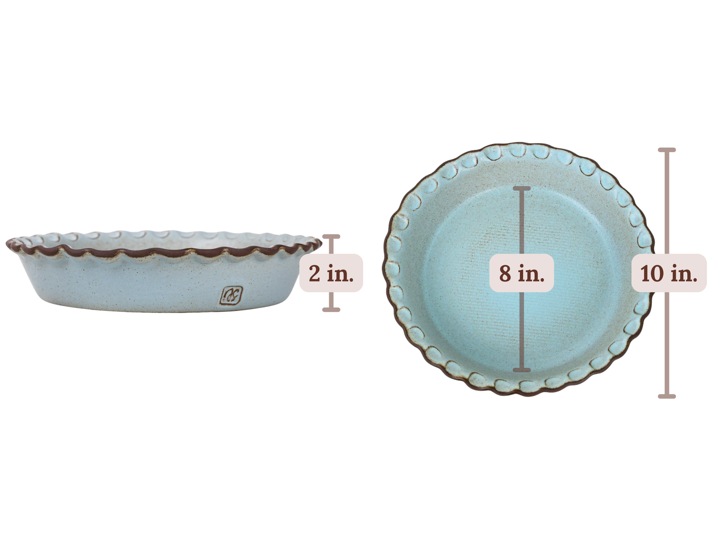 Pie Dish – Deep Pinched Edge - Image 6 of 24 | Bakeware