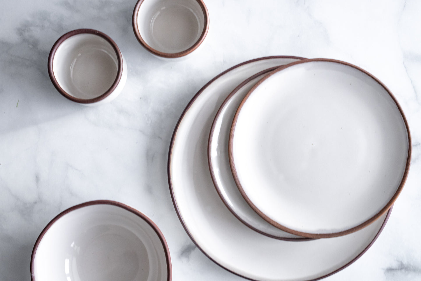 Dinner Plate — New England White