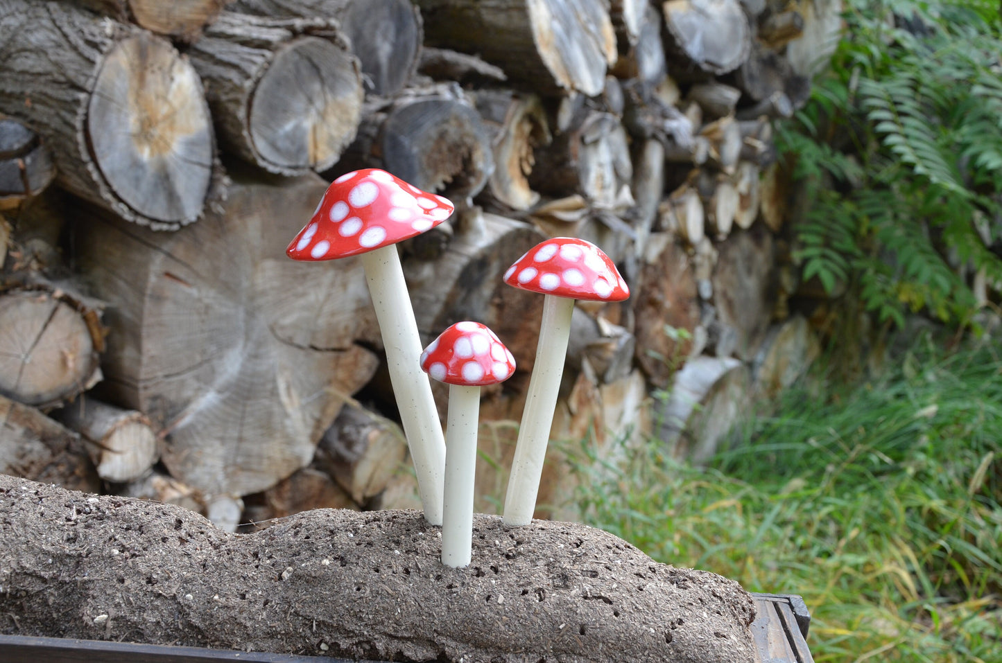 Shroomyz – Funtasmic Collection – Red Polka Dot - Image 6 of 9 | Garden Decor
